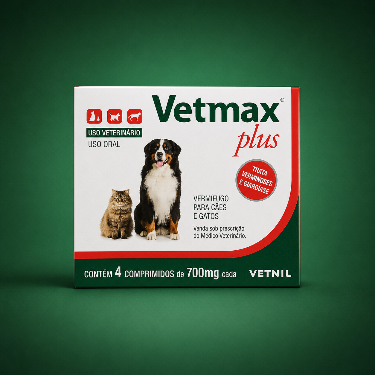 Vetmax Plus 4 comprimidos de 700 mg