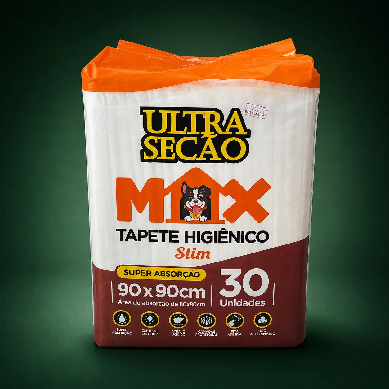 Ultra Secão Max 90x90cm 30 unidades