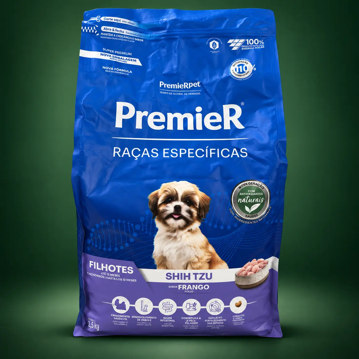 PremieR Raças Específicas Shih Tzu Filhotes Frango