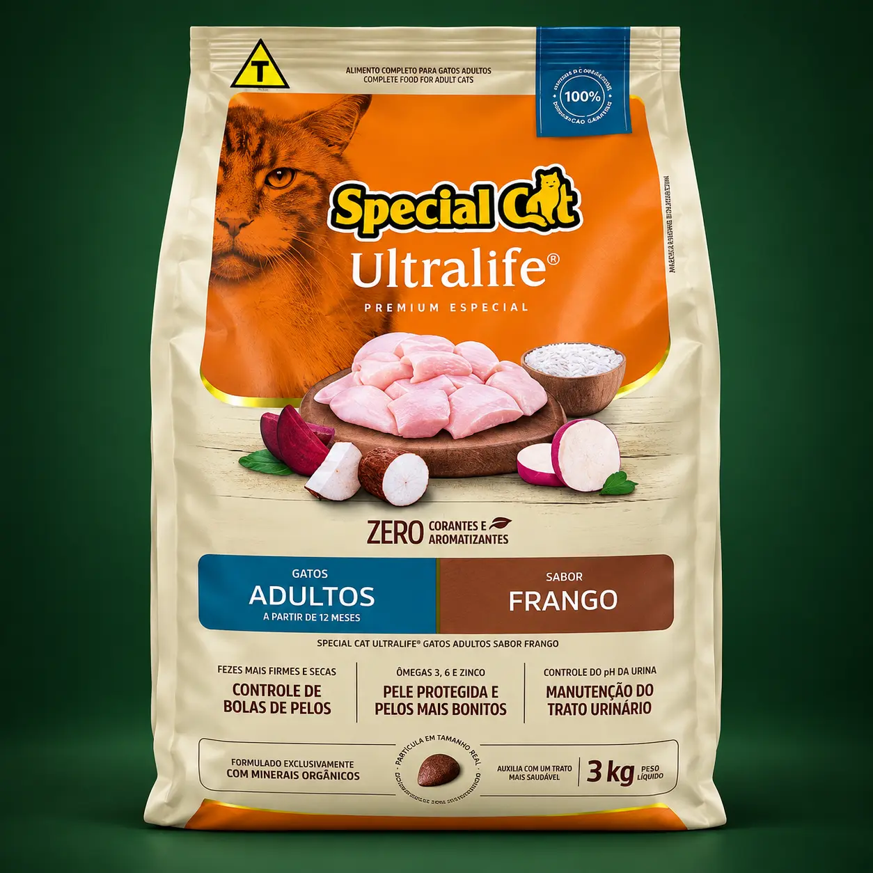 Special Cat Ultralife Gatos Adultos Frango 3kg
