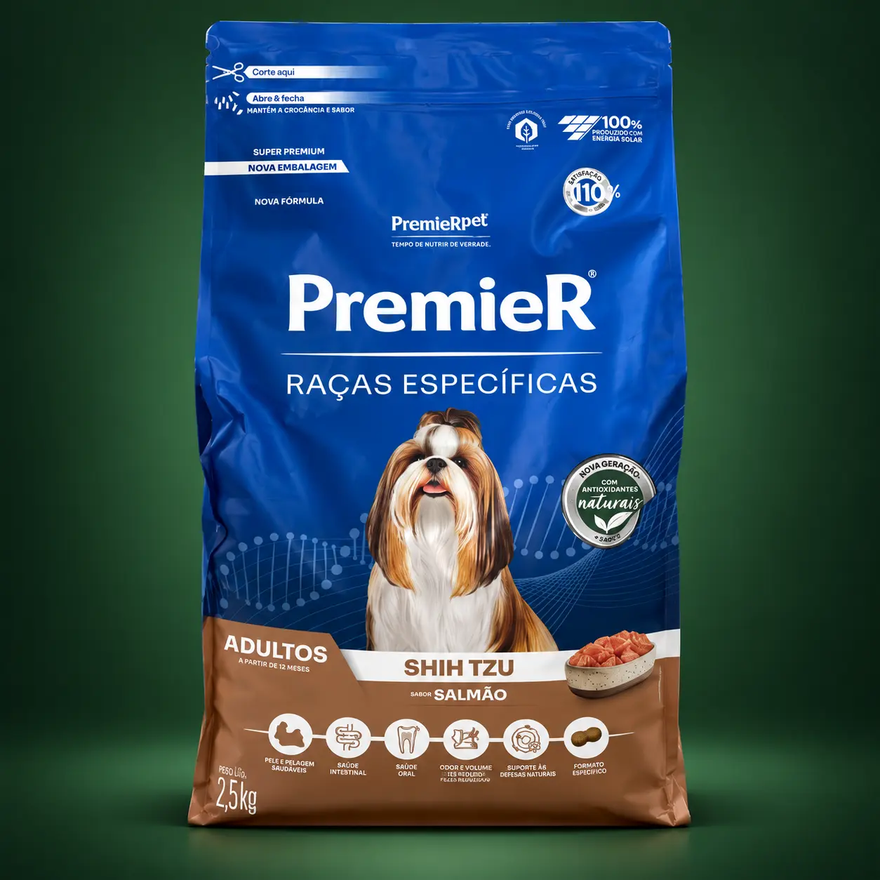 PremieR Raças Específicas Shih Tzu Adultos Salmão