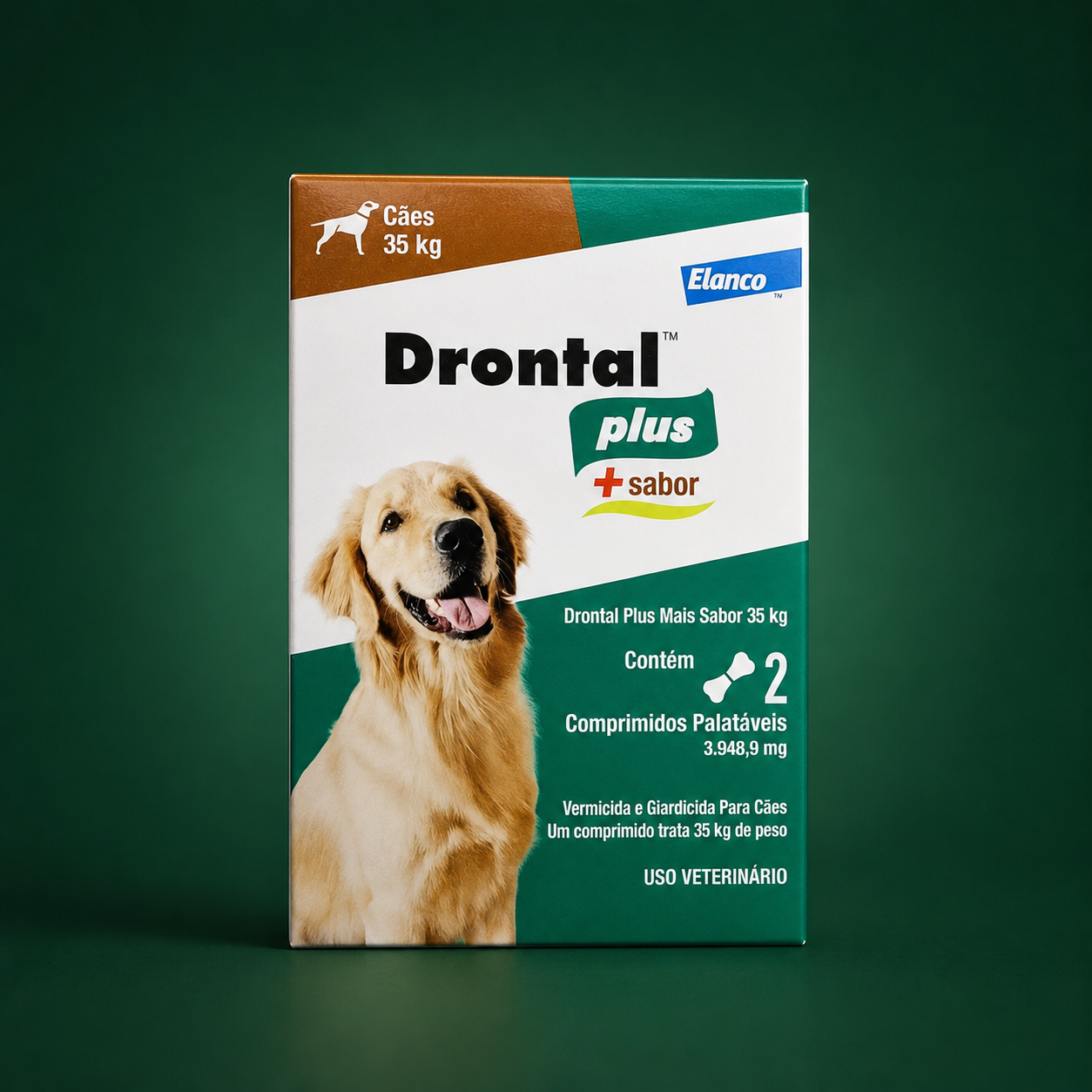 Drontal Plus Mais Sabor 35 kg