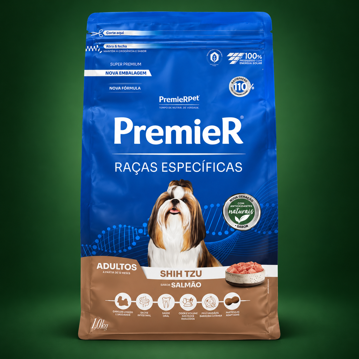 PremieR Raças Específicas Shih Tzu Adultos Salmão