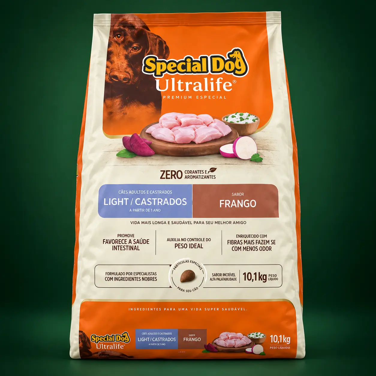 Special Dog Ultralife Light/Castrados Frango