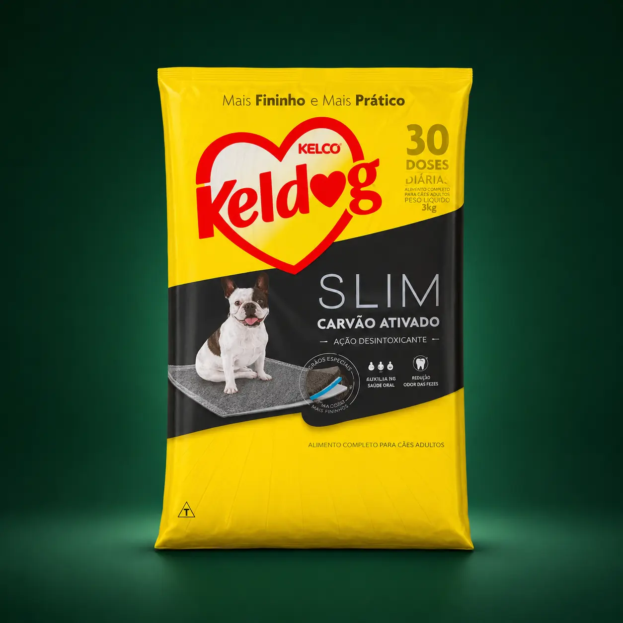 Keldog Slim Carvão Ativado 30 unidades