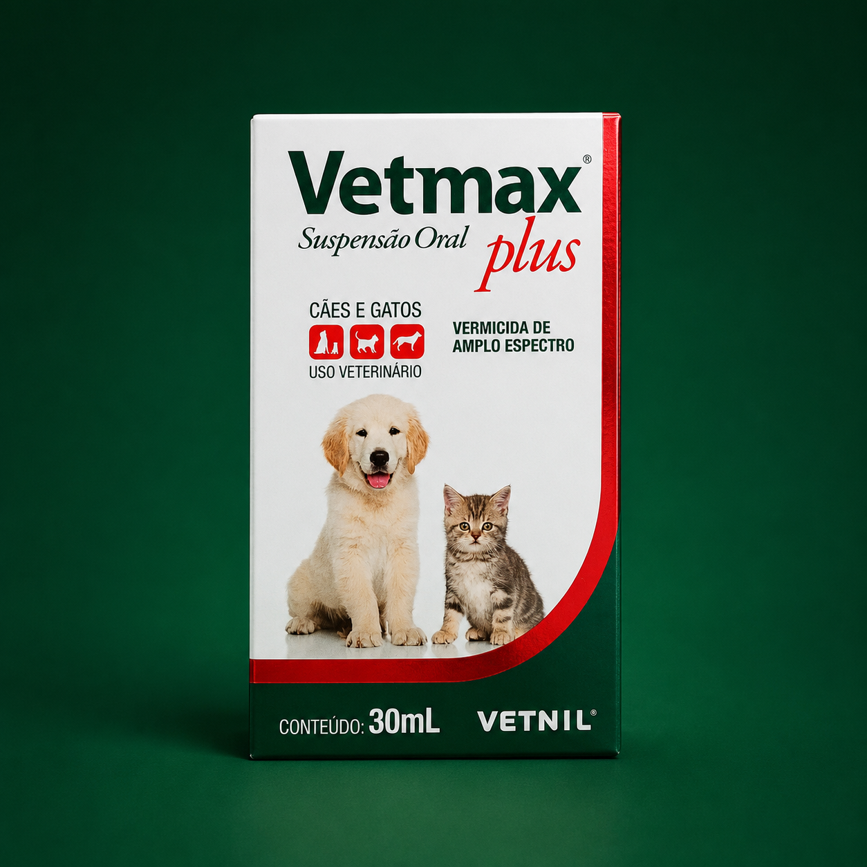Vetmax Suspensão Oral Plus 30 mL